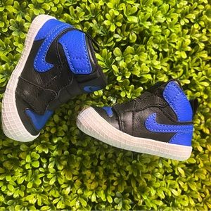 Jordan 1 Crib Bootie. With Box. Like New. Size 2C